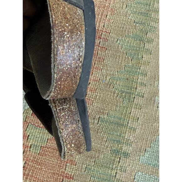 Birkenstock Boston Clogs 38 EU | 7-7.5 US Brown Suede Leather - Picture 9 of 10